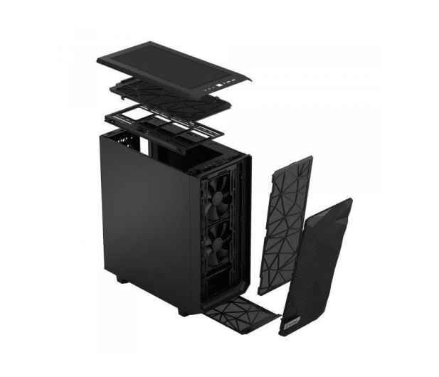 Fractal Design Meshify 2 Compact TG Czarna Light Tint - 630246 - zdjęcie 4